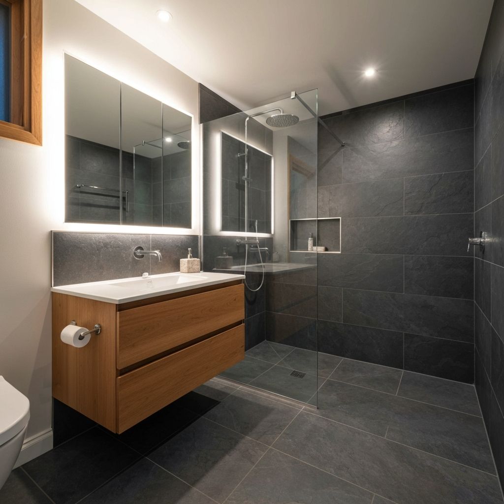 Neues Bad nach der Komplettsanierung